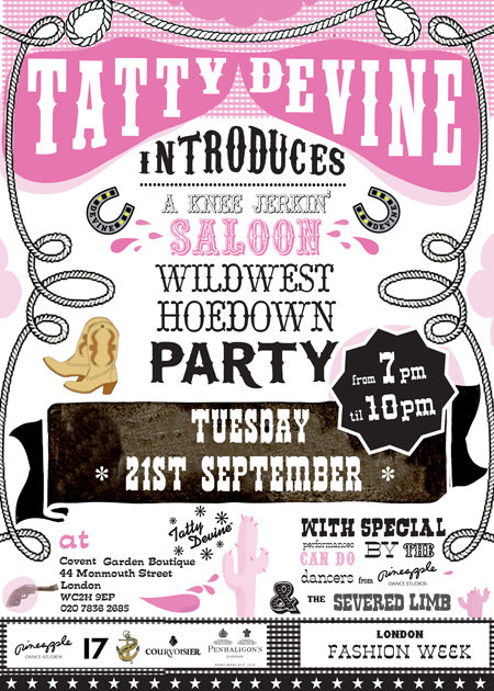 Tatty Devine goes wild wild west!