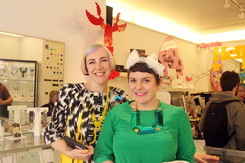 TATTY DEVINE RECEIVE MBES AT BUCKINGHAM PALACE