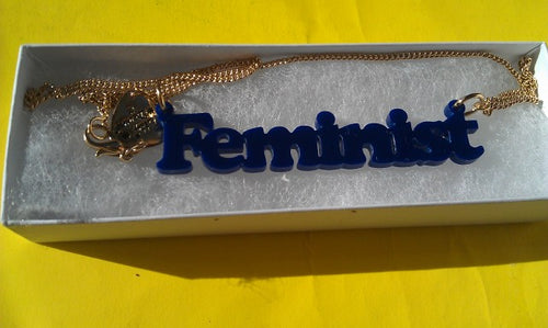 Rhiannon: My Feminist Name Necklace