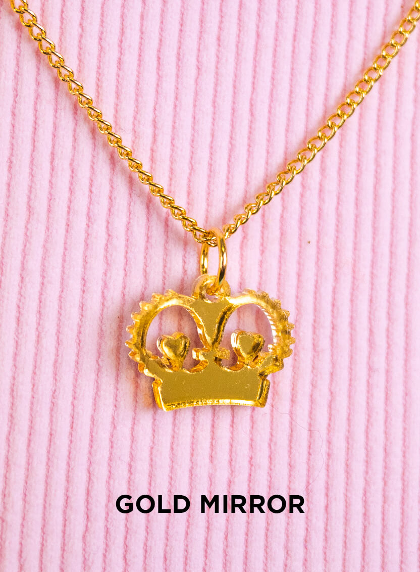 Crown Charm Pendant