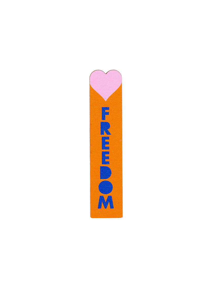 FREEDOM Brooch | Tatty Devine X Morag Myerscough Blackpool Project