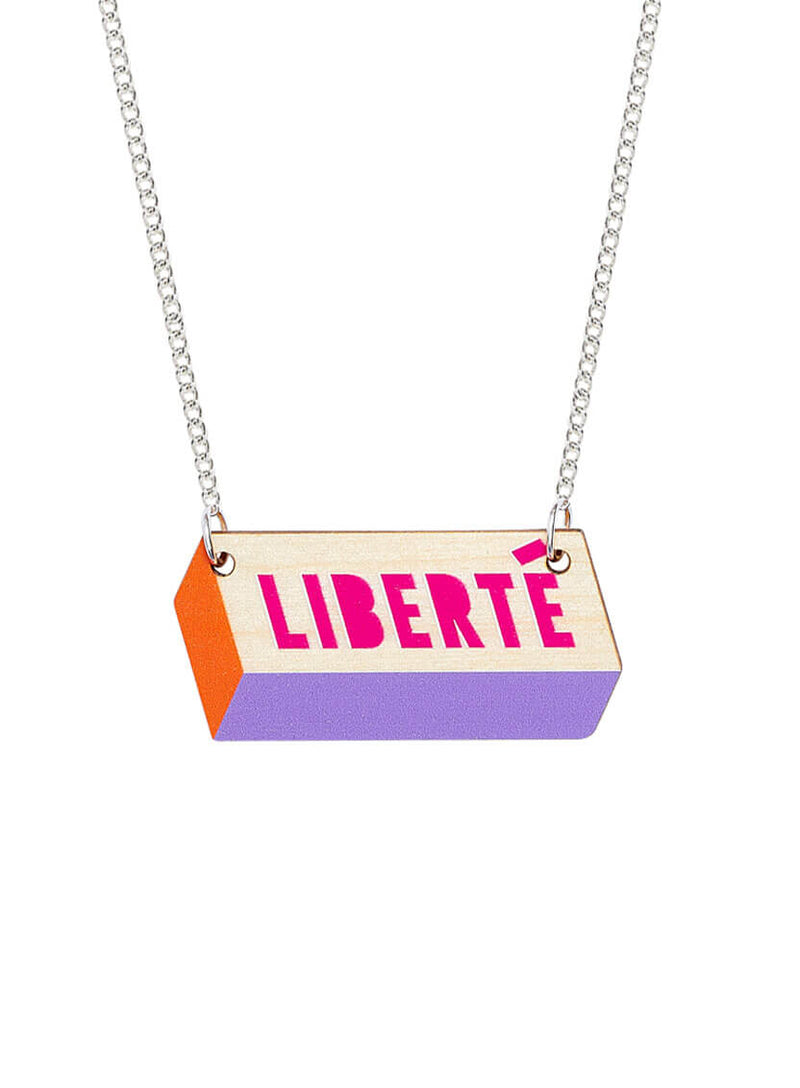 FREEDOM Necklace | Tatty Devine X Morag Myerscough Paris Olympics