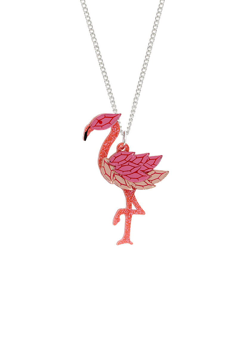 Flamingo Pendant - Hot Pink