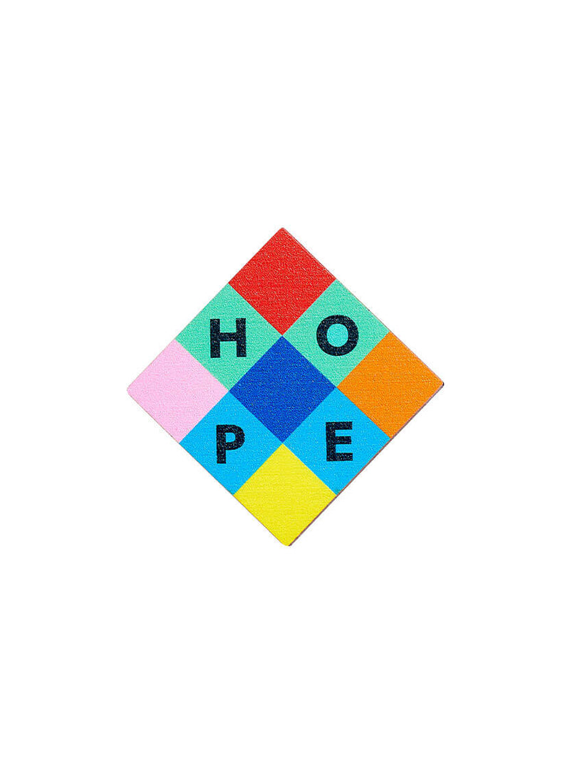 HOPE Brooch | Tatty Devine X Morag Myerscough