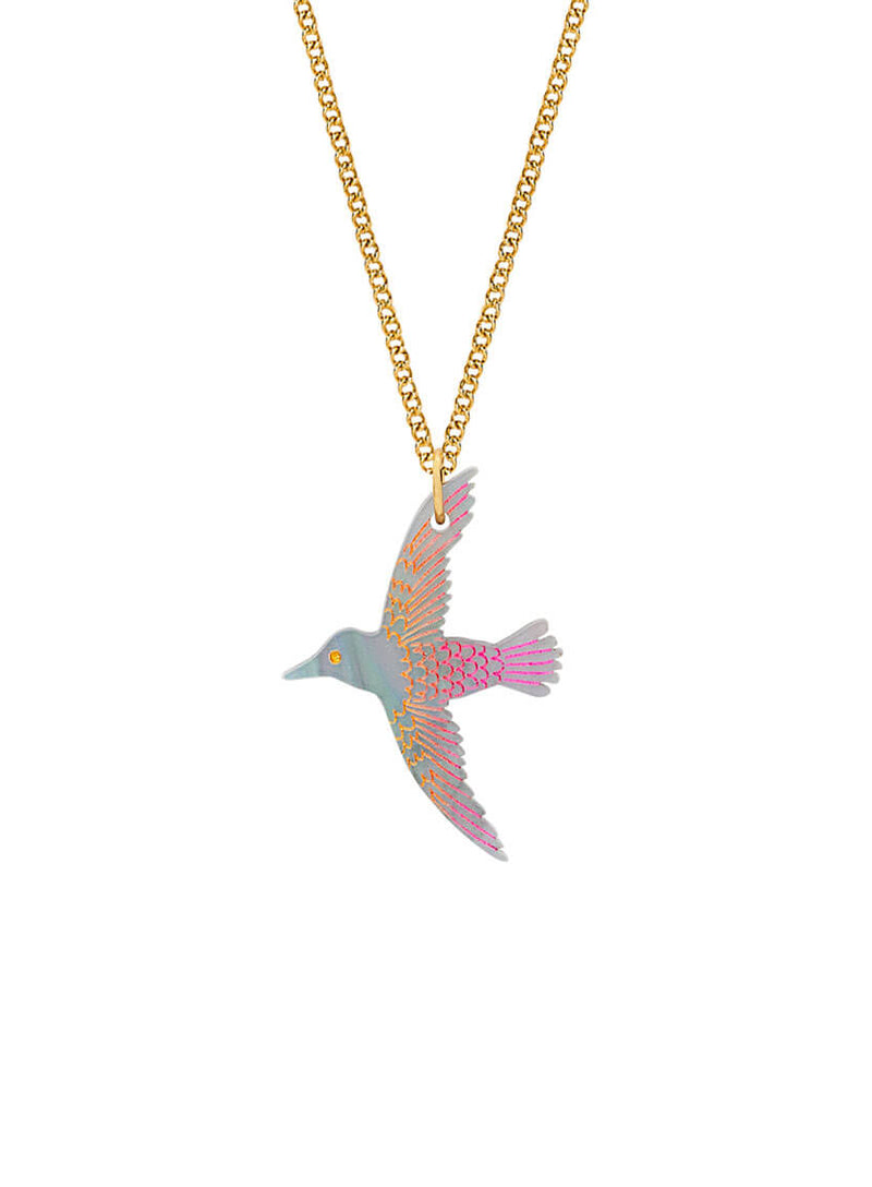 Hummingbird Pendant - Ombre