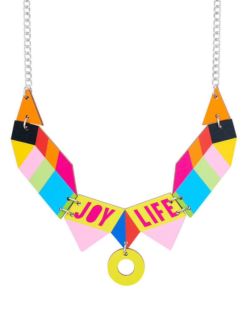 LOVE LETTERS Statement Necklace | Tatty Devine X Morag Myerscough