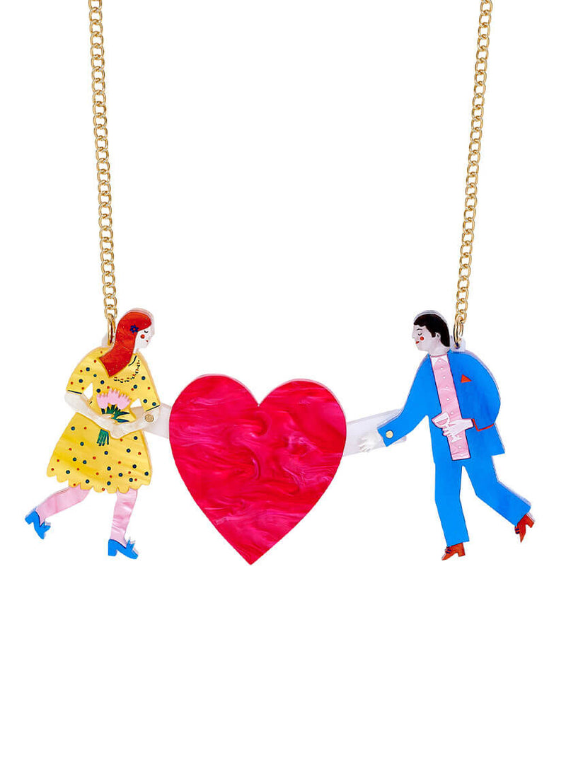 Lovers Statement Necklace The Printed Peanut