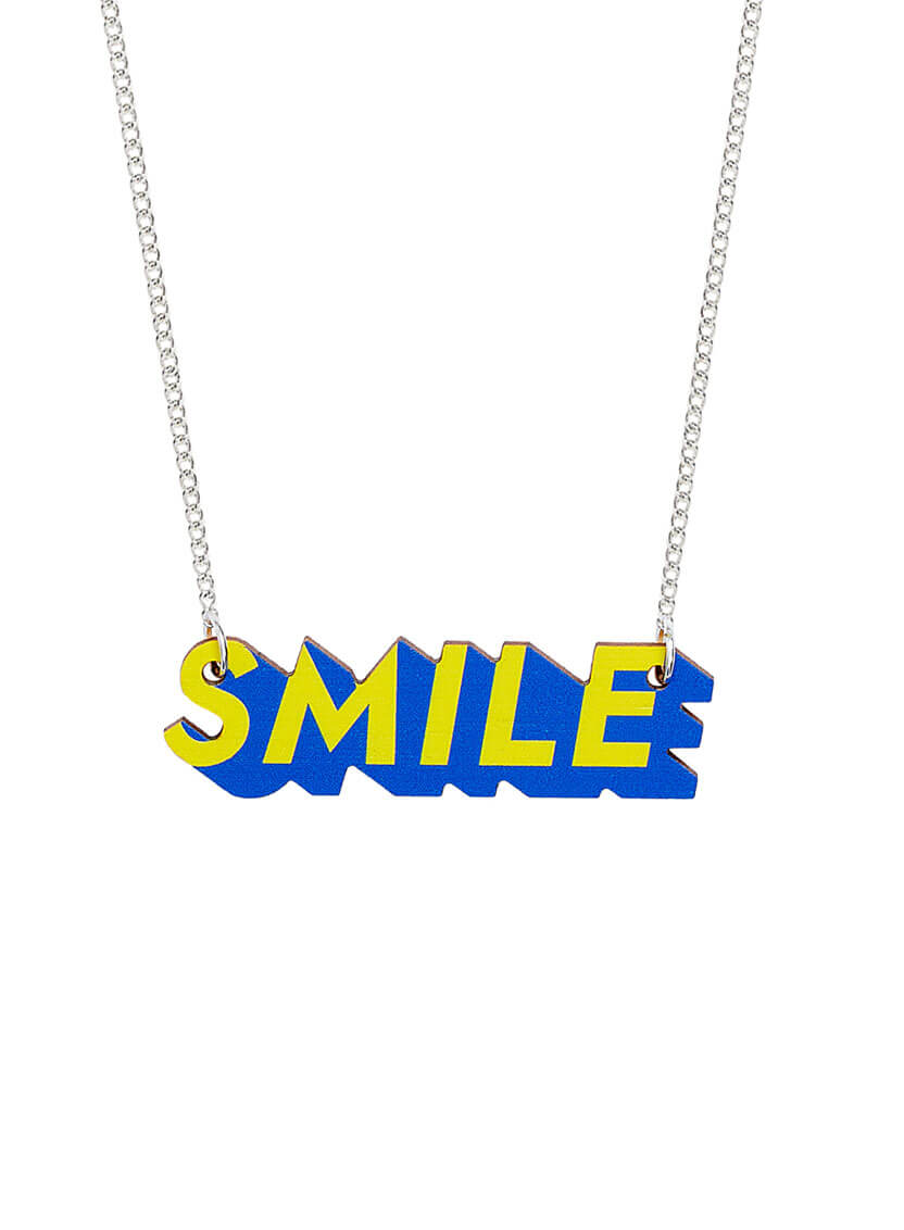 SMILE Necklace | Tatty Devine X Morag Myerscough