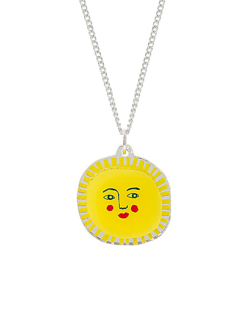 You Are My Sunshine Pendant - Sun Necklace