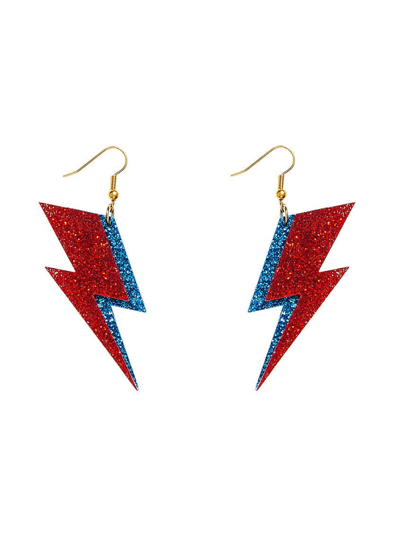 Tatty Devine X David Bowie Aladdin Sane Bolt Earrings