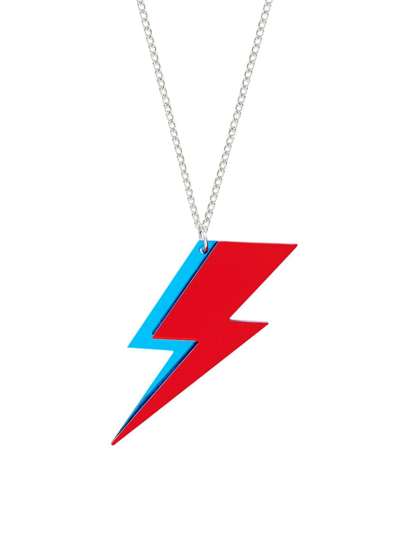 Tatty Devine X David Bowie Aladdin Sane Bolt Necklace - Mirror