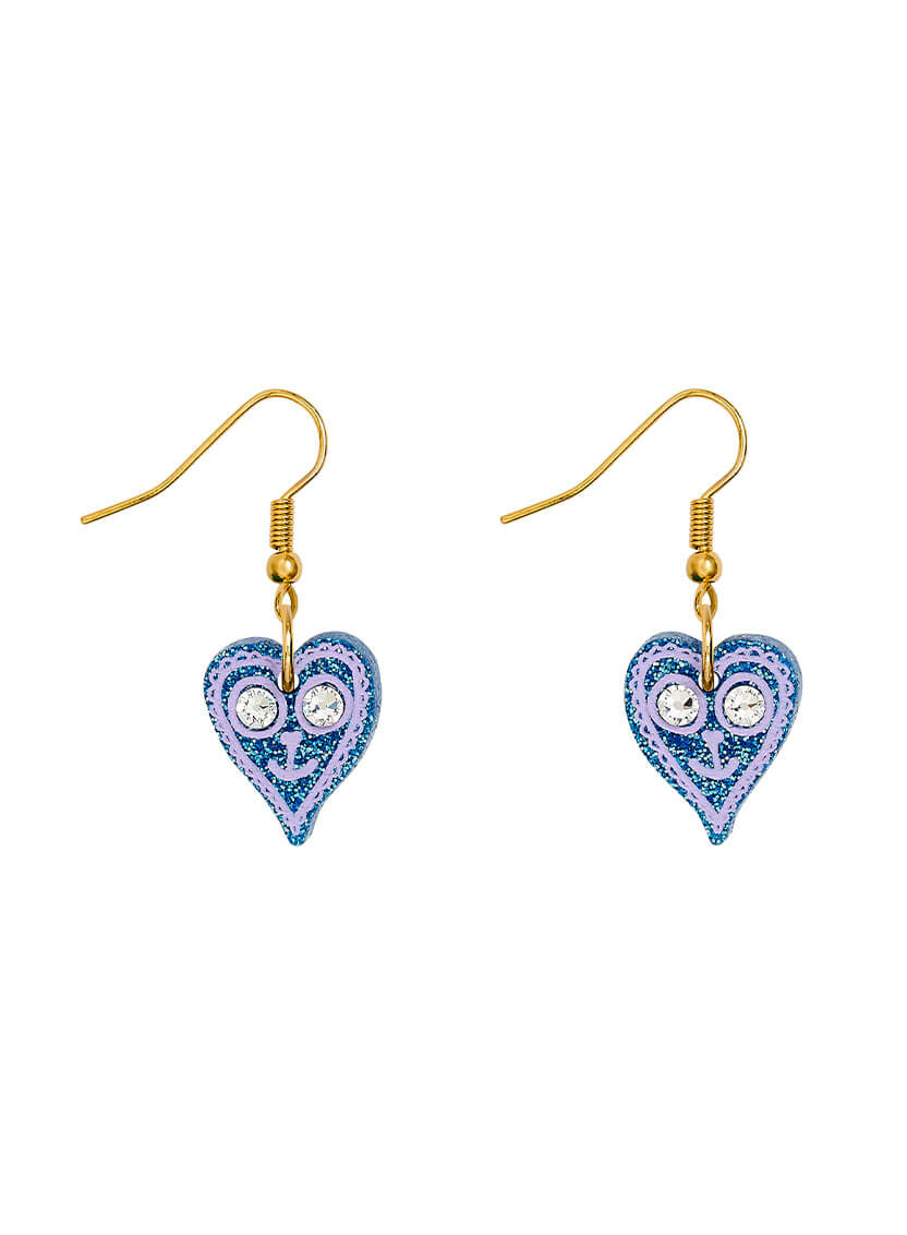 AM1 Heart Earrings