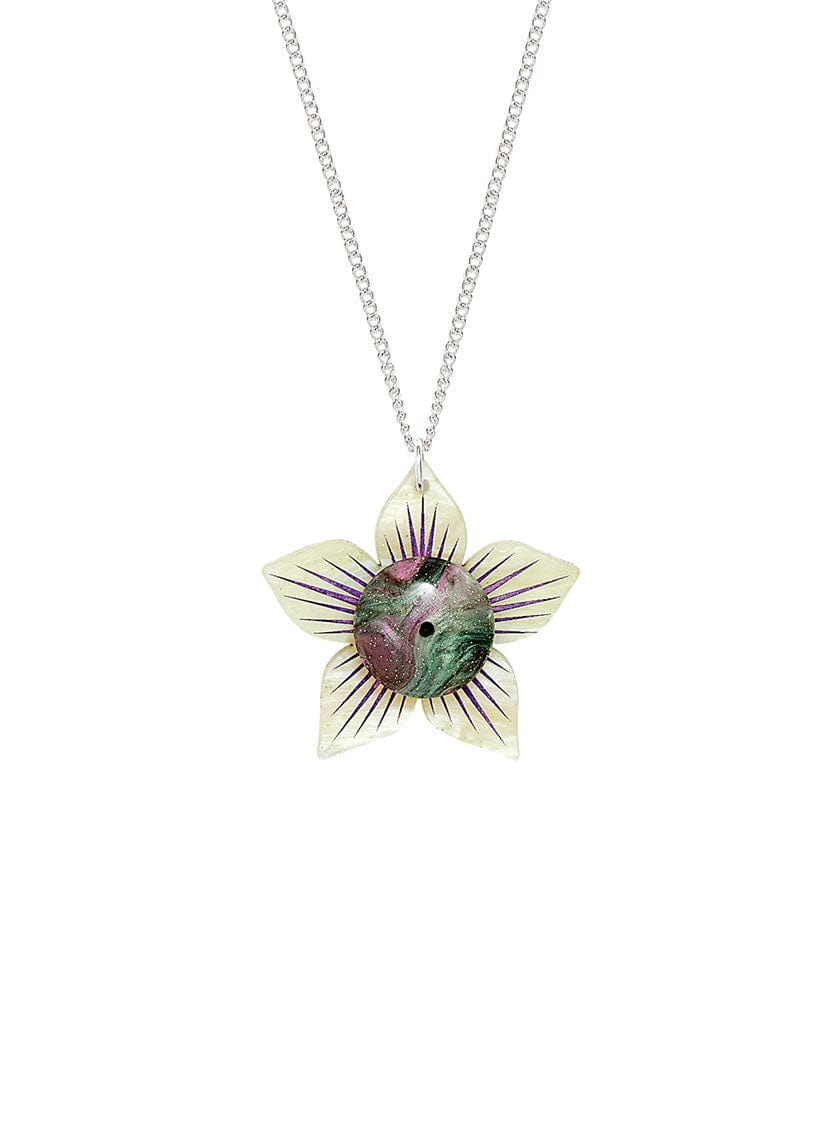 Tatty Devine Belladonna Flower Pendant