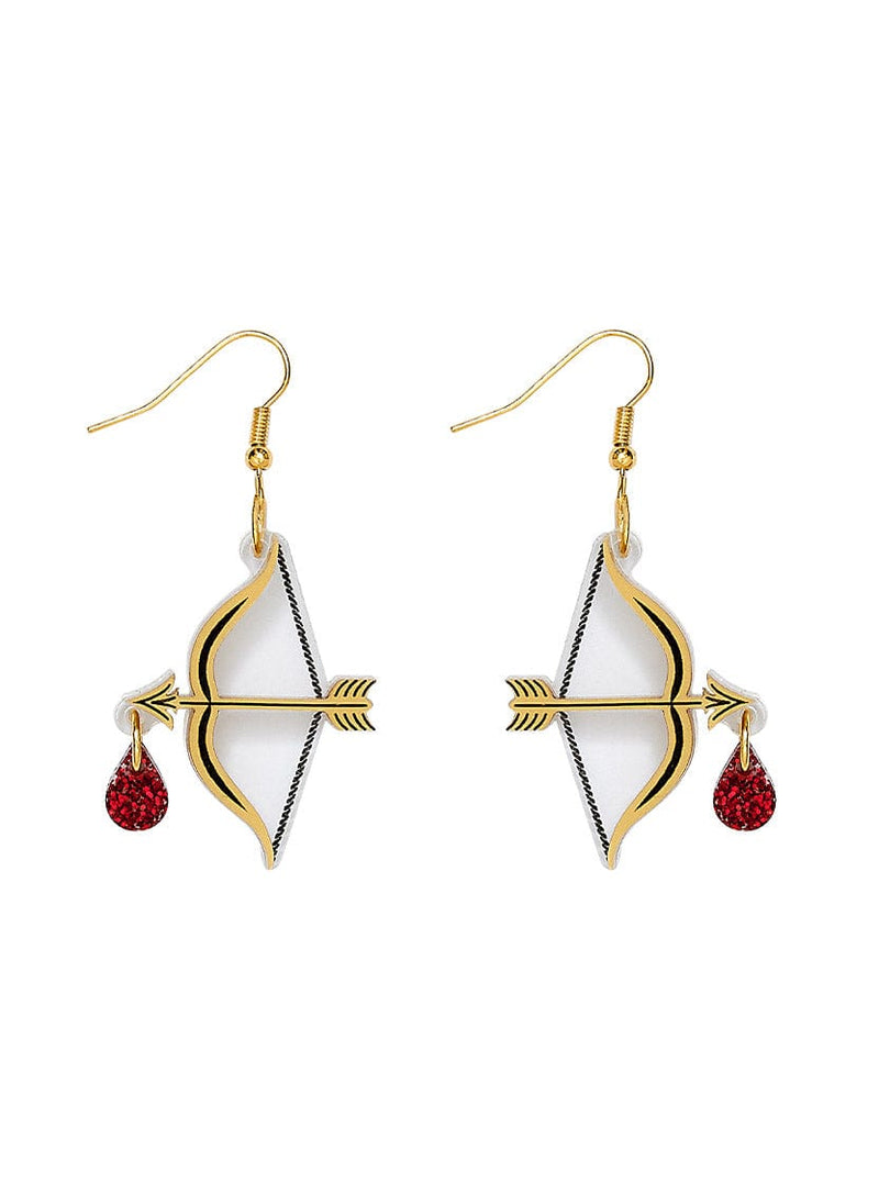 Tatty Devine Bow and Arrow Earrings