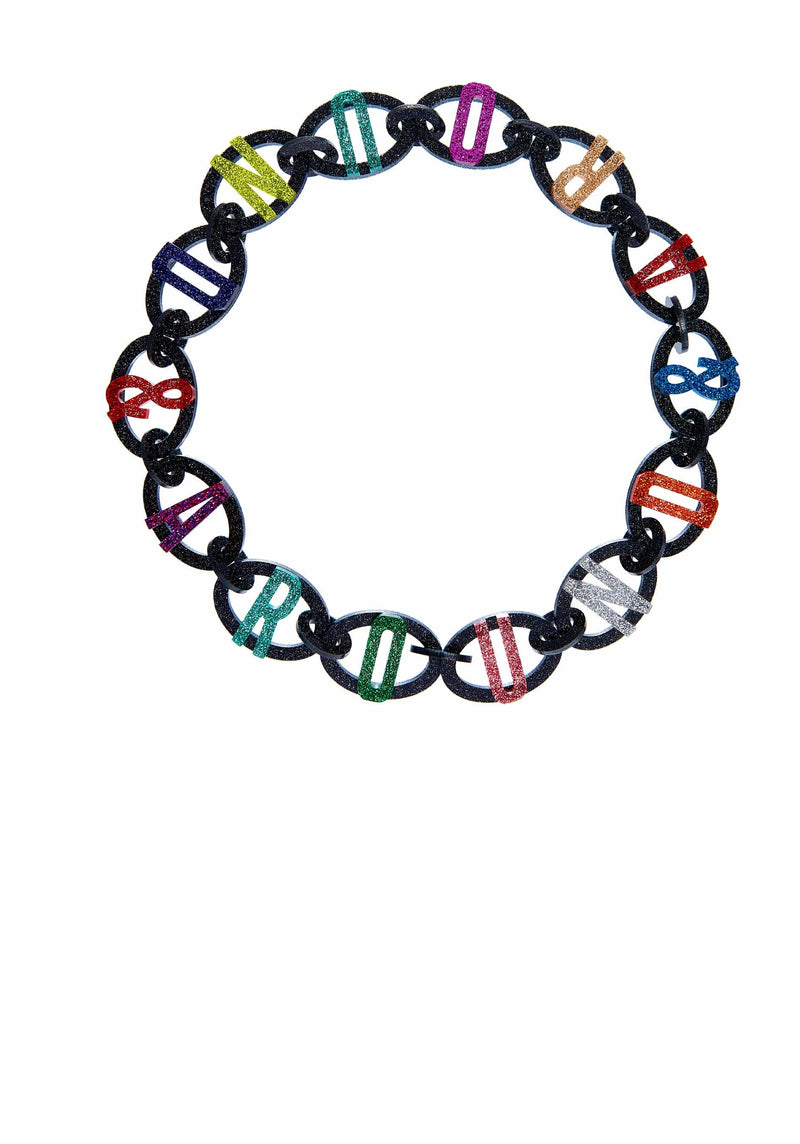 Tatty Devine Chain Reaction Statement Necklace