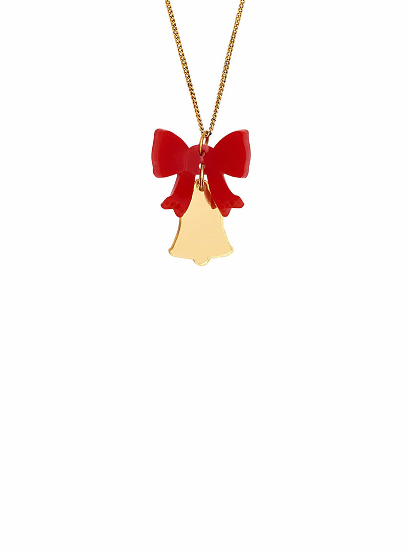 Tatty Devine Christmas Bells Necklace