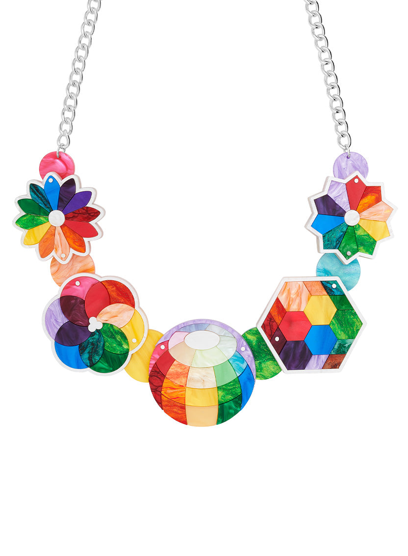 Colour Theory Statement Necklace