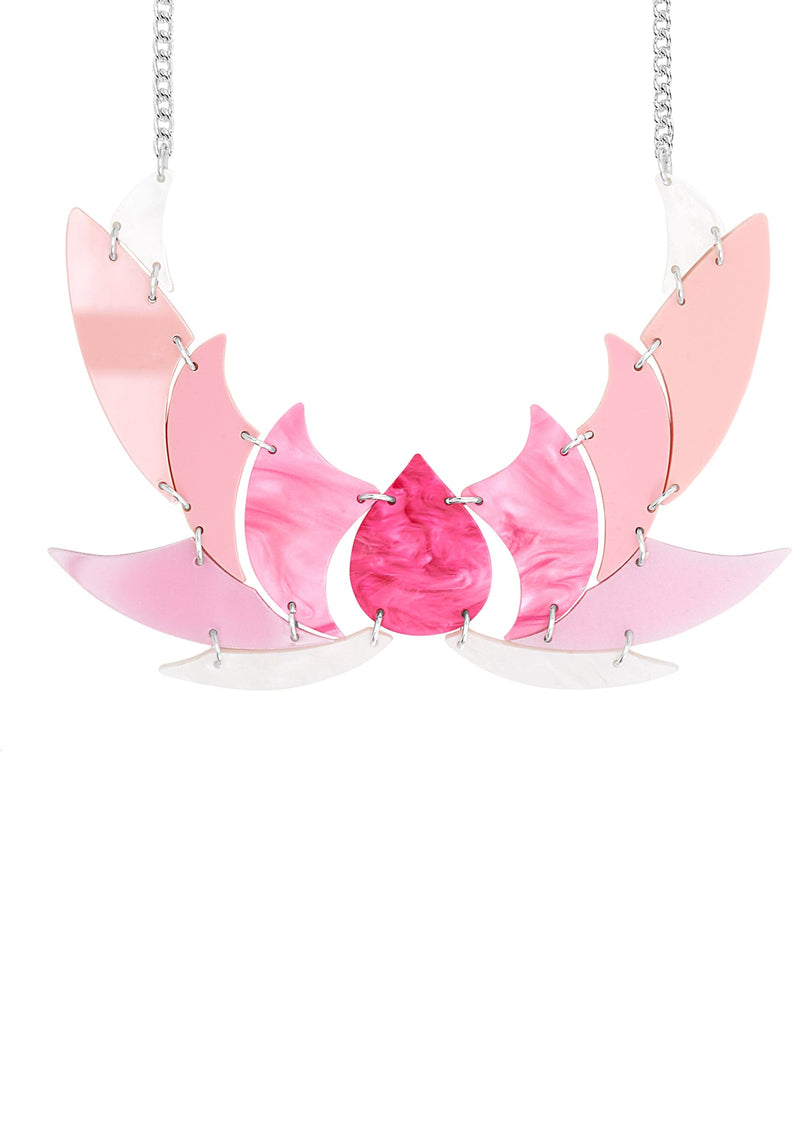 Tatty Devine Floating Lotus Necklace