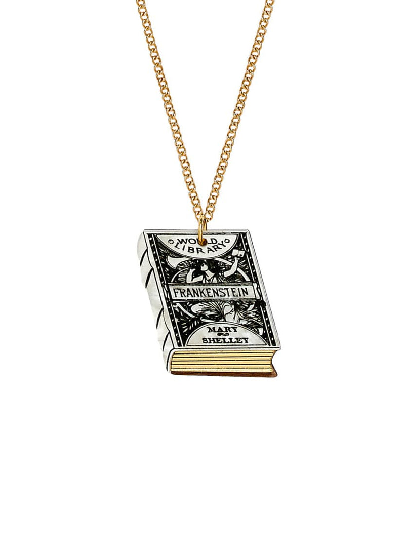 Tatty Devine Frankenstein Book Pendant