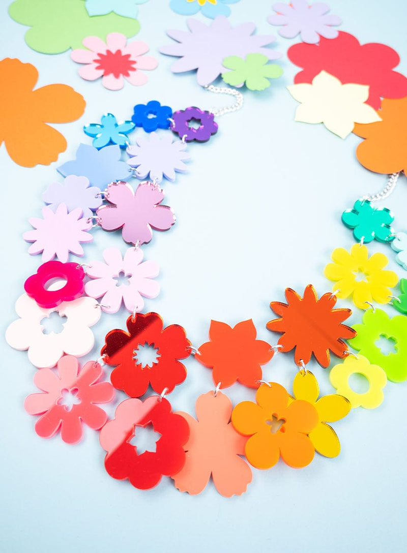 GIANT Festival of Flowers Statement Necklace | Tatty Devine – Tatty Devine