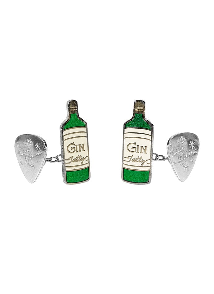 Tatty Devine Gilbert & George Gin Cufflinks