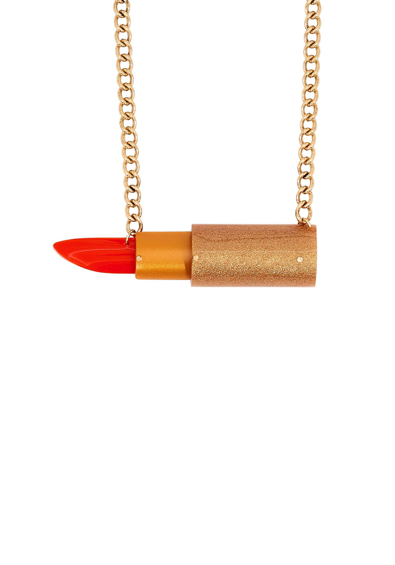 Tatty Devine Le Rouge Lipstick Necklace