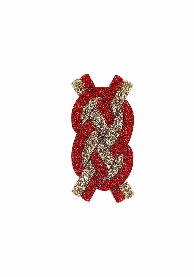 Tatty Devine Macrame Knot Brooch