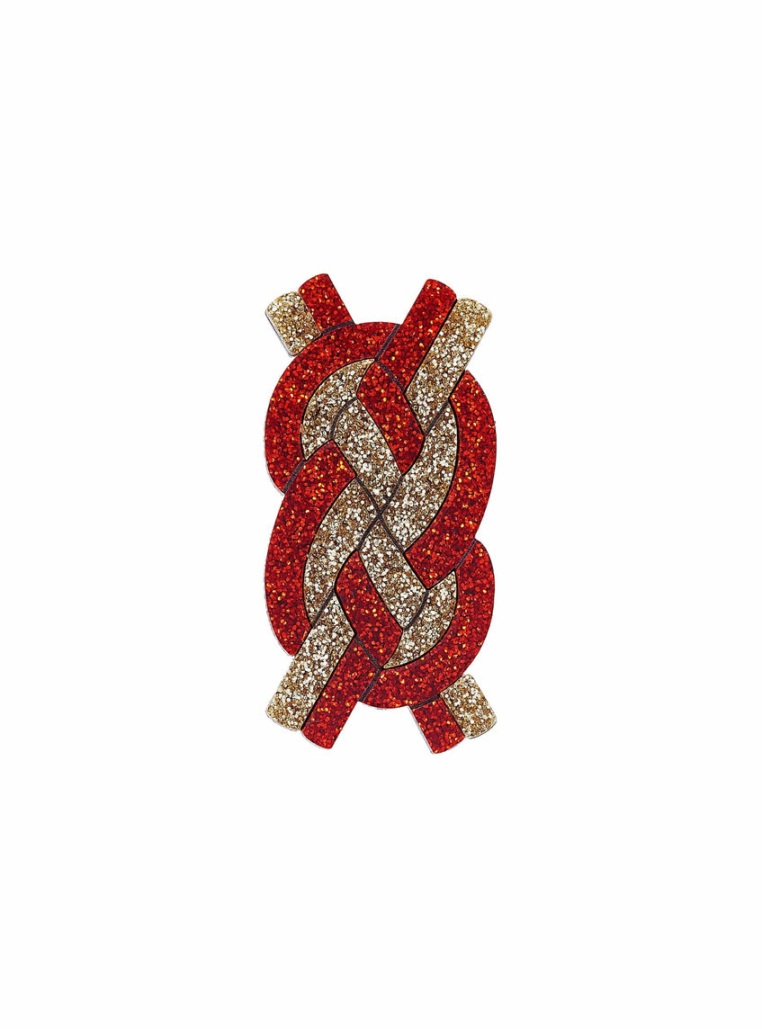 Tatty Devine Macrame Knot Brooch