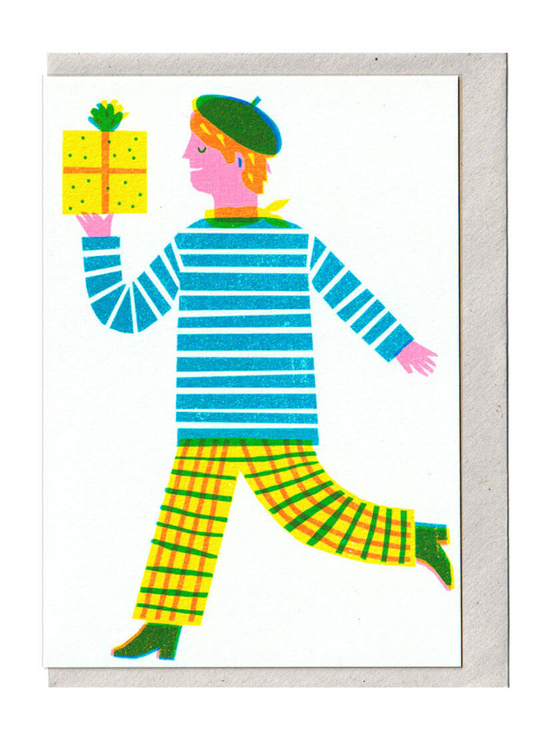 The Printed Peanut - Gift Man Card