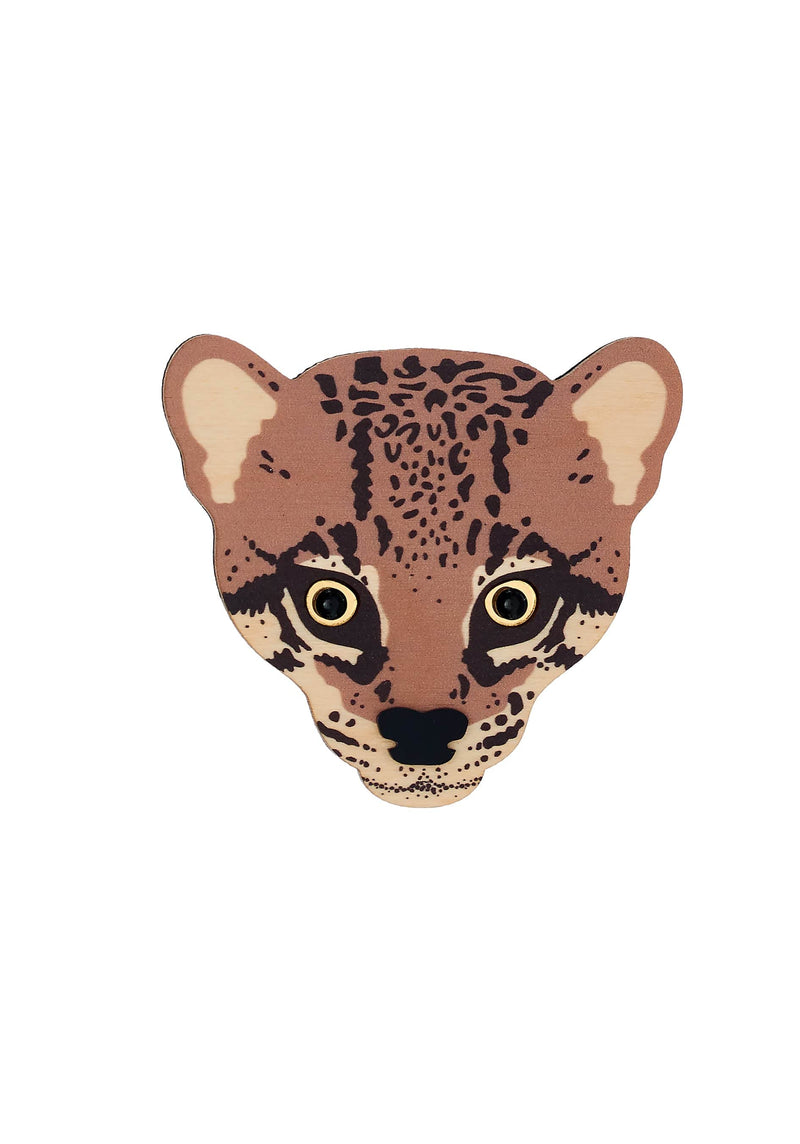 Tatty Devine Ocelot Brooch