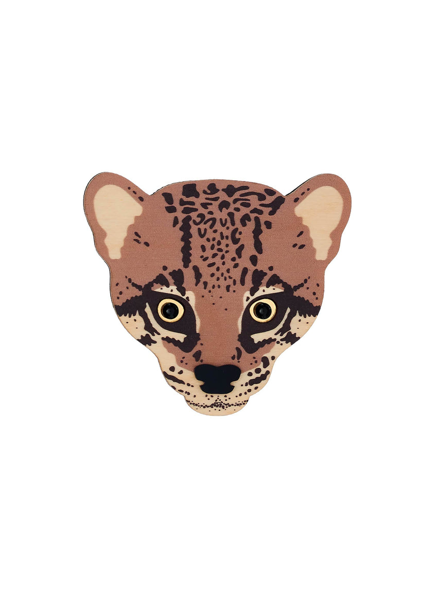 Tatty Devine Ocelot Brooch