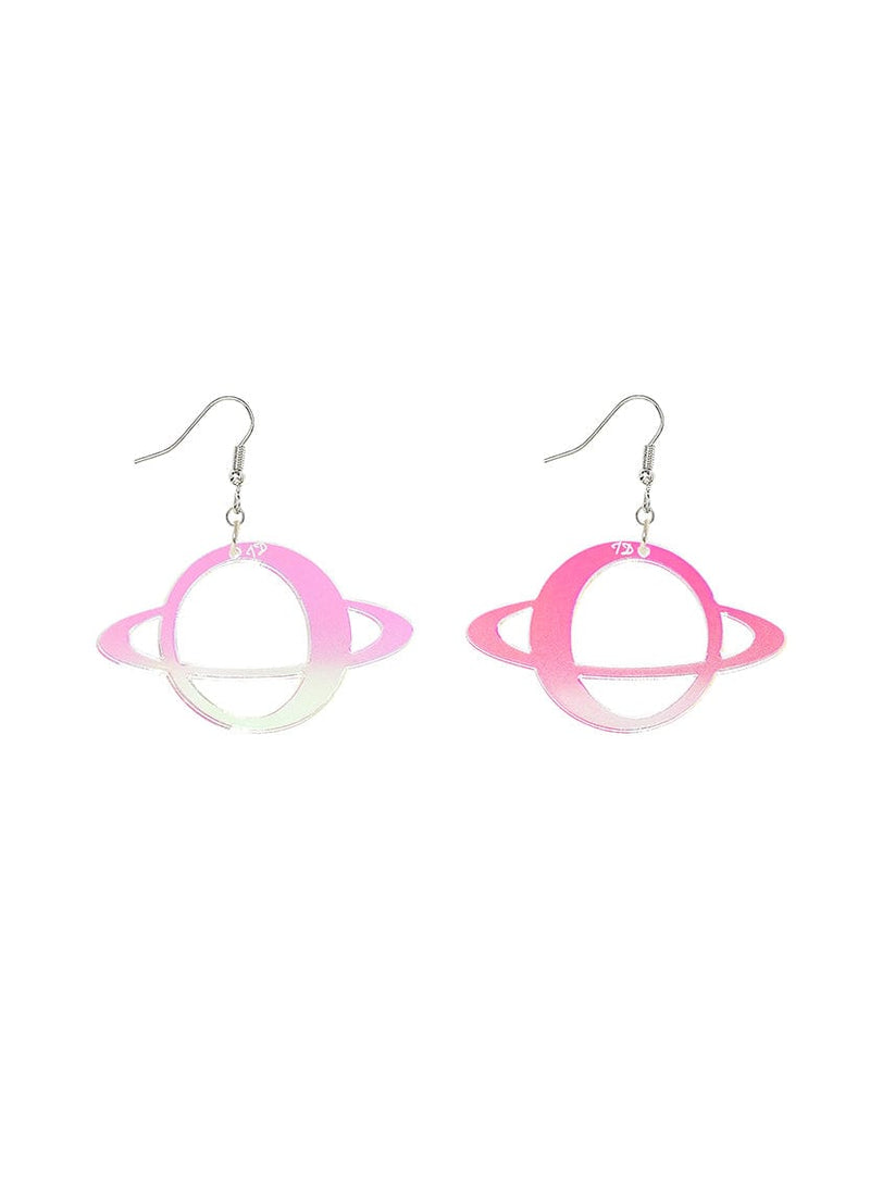 Tatty Devine Planet Earrings - Iridescent