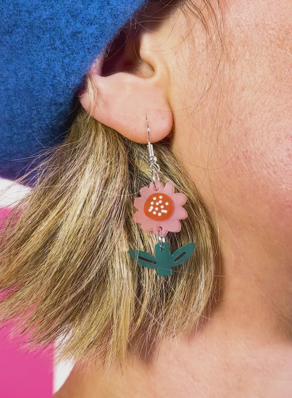 Springtime Flower Earrings