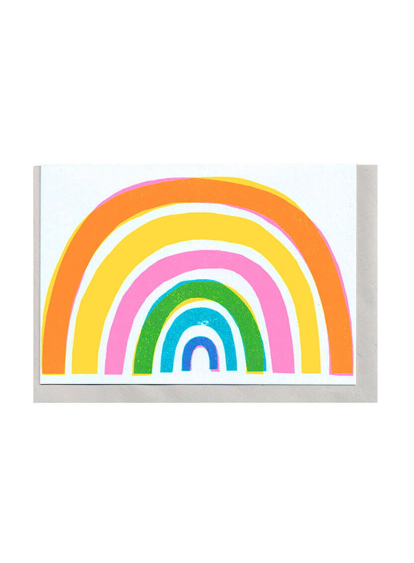 The Printed Peanut - Rainbow Card