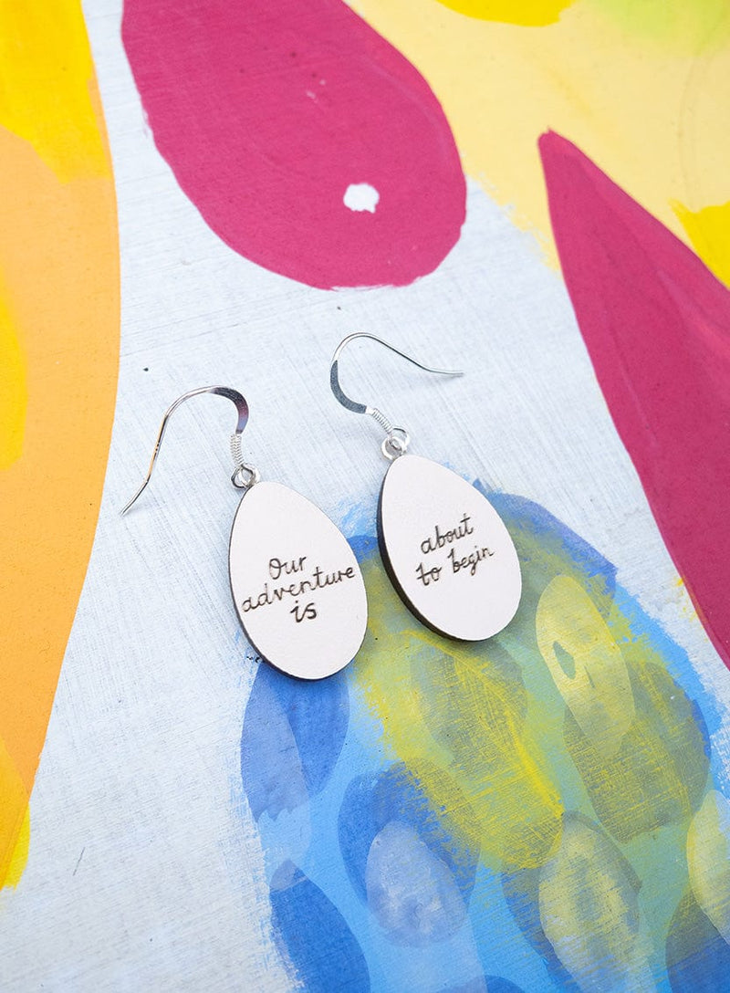 Tatty Devine x Rob Ryan Rob Ryan Adventure Egg Earrings