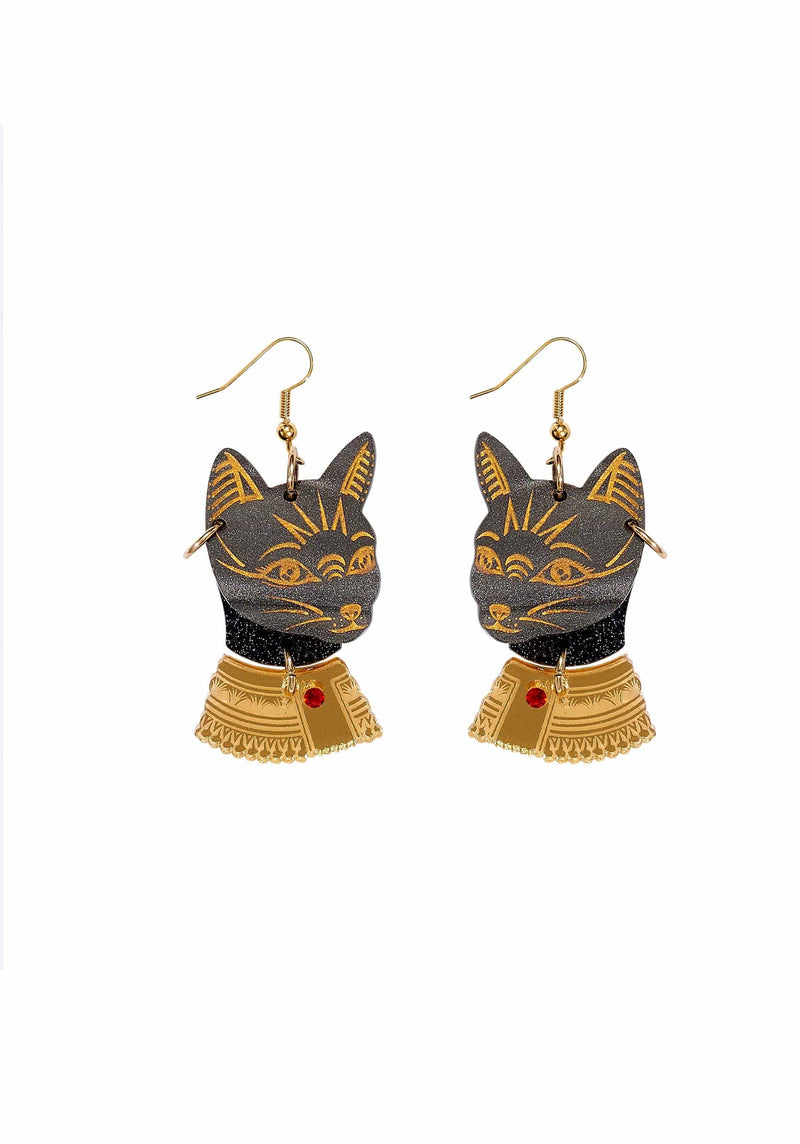 Tatty Devine Sacred Cat Earrings