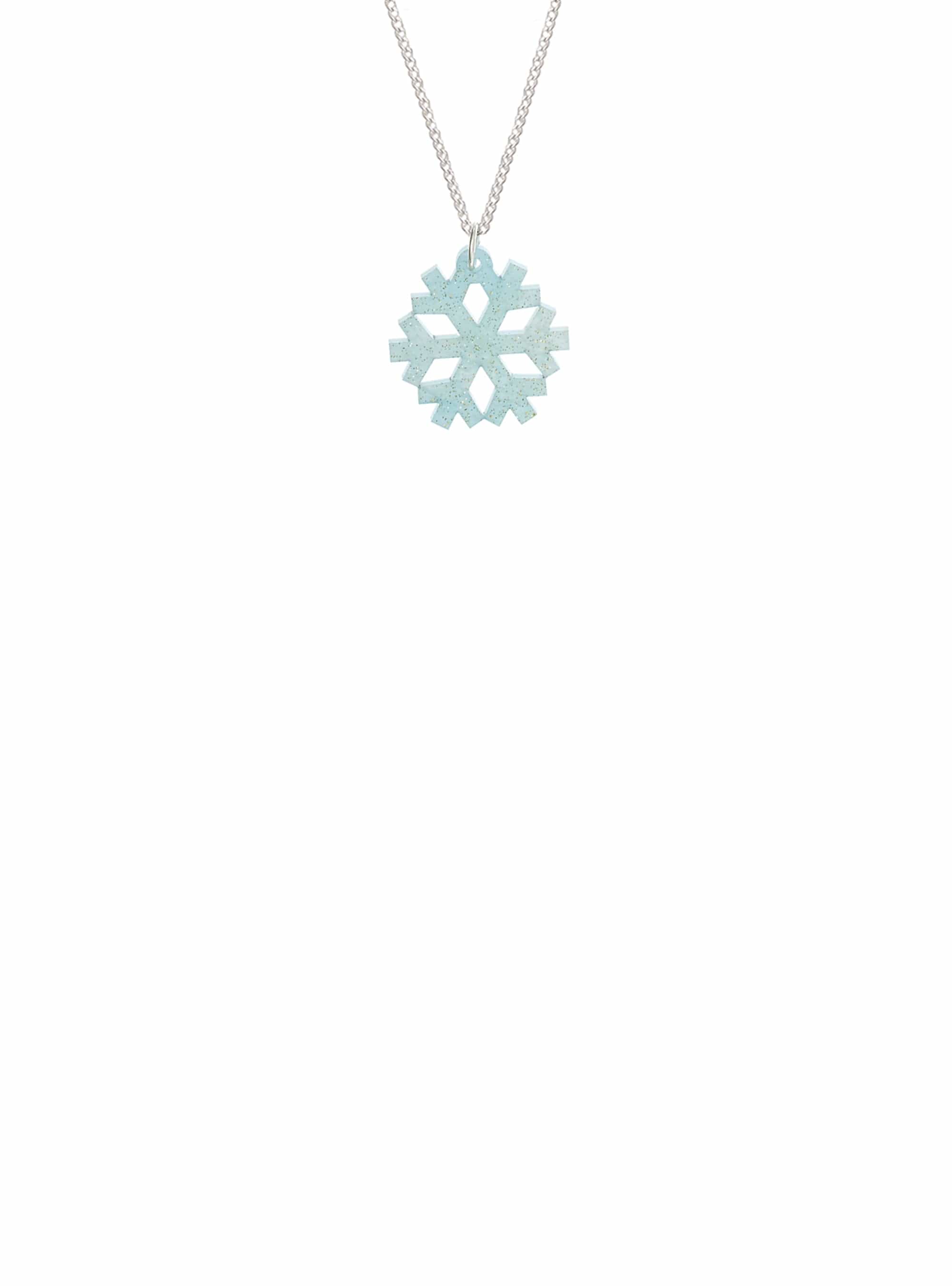 Tatty Devine Snowflake Shimmer Pendant