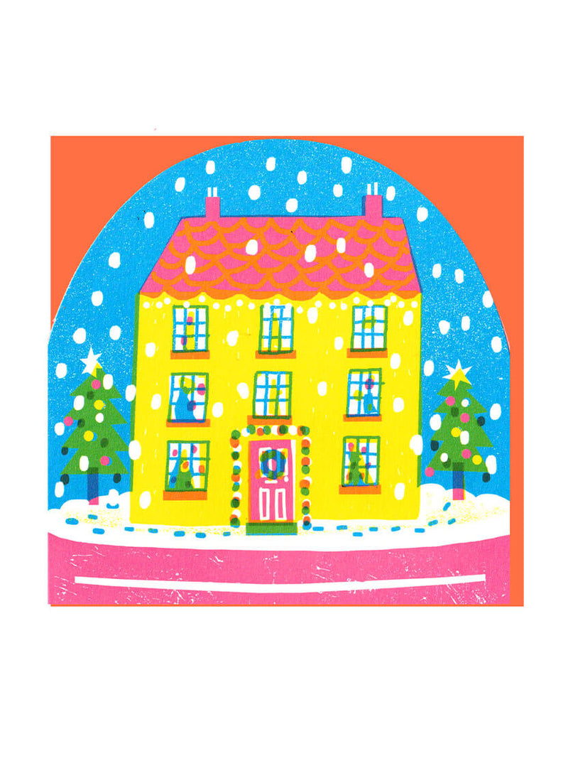 Festive Home Christmas Card by The Printed Peanut