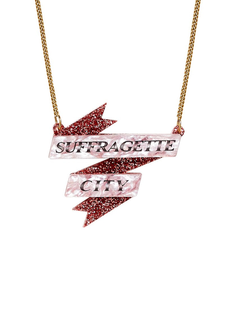 Tatty Devine X David Bowie Suffragette City Necklace