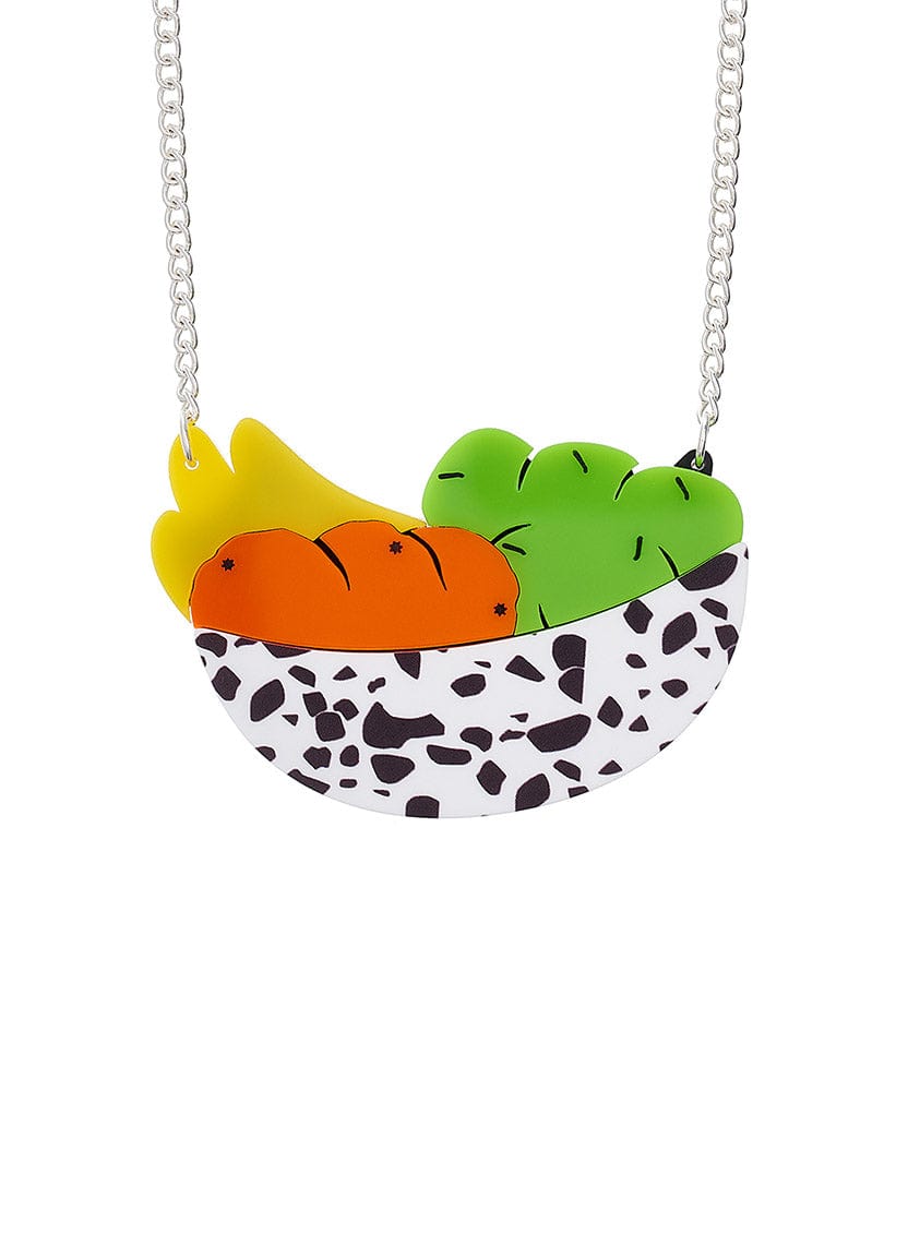 Tatty Devine Terrazzo Fruit Bowl Necklace