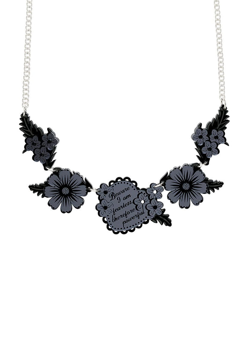 Tatty Devine Whitby Jet Cameo Link Necklace