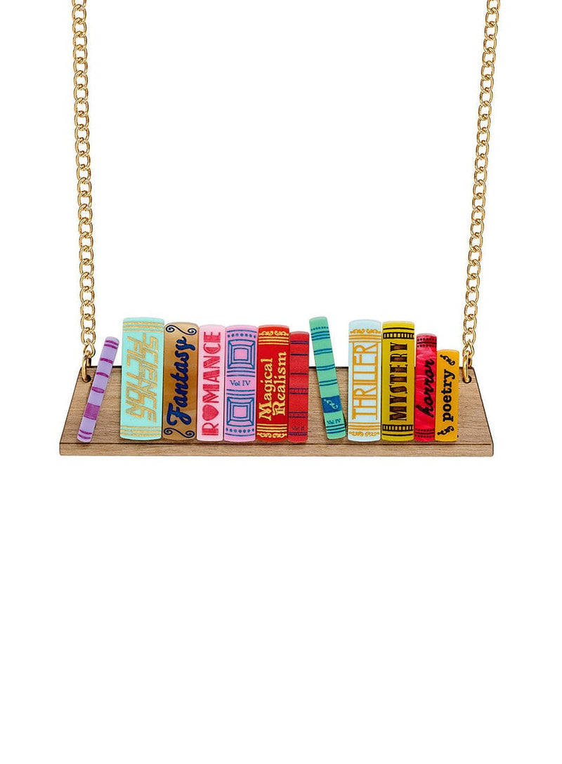 Tatty Devine World Book Day Bookshelf Necklace